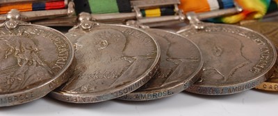 Lot 10 - A Boer War / Great War Gallantry group of...