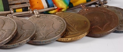 Lot 10 - A Boer War / Great War Gallantry group of...