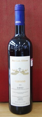Lot 1057 - Marziano Abbona Cerviano, 2004, Barola DOCG,...