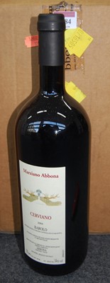 Lot 1084 - Marziano Abbona Cerviano, 2004, Barolo, six...