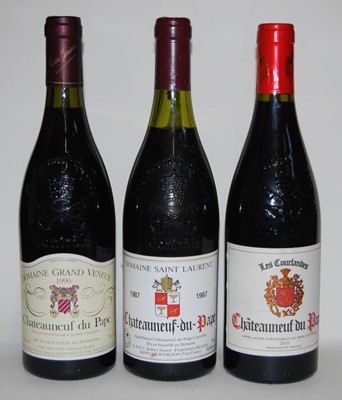 Lot 1087 - Domaine Saint Laurent, 1987, Châteauneuf du...