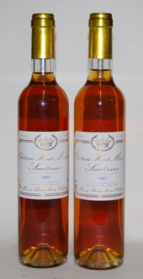 Lot 1170 - Château Haut-Monteils, 1997, Sauternes, two...
