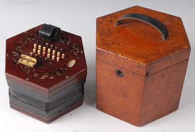 Lot 2325 - A 19th century Lachenal & Co rosewood 48...