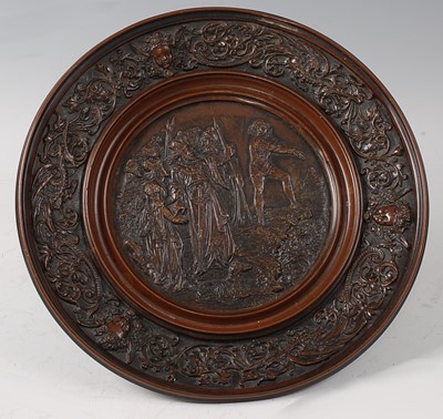 Lot 2352 - A Victorian Art Union of London bronzed metal...