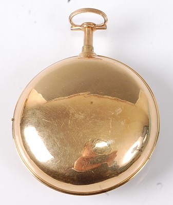 Lot 2280 - Jessop of London - a George III 18ct gold pair...