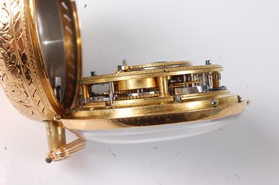 Lot 2280 - Jessop of London - a George III 18ct gold pair...