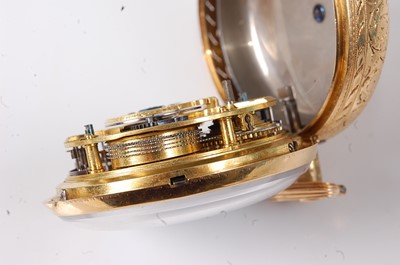 Lot 2280 - Jessop of London - a George III 18ct gold pair...