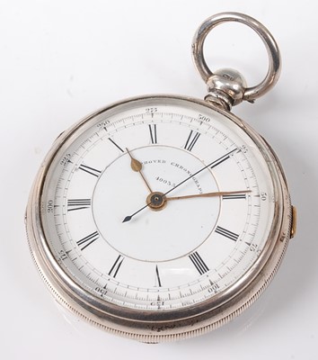 Lot 2293 - A late Victorian gents silver cased pocket...