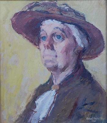 Lot 228 - Michael Noakes (1933-2018) - Miss Maud, oil on...