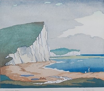 Lot 259 - Eric Slater (1896-1963) - Cuckmere Haven,...