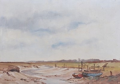 Lot 250 - Doreen Allen (1916-2000) - Boats on the...