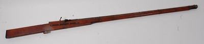 Lot 302 - * A large 19th century matchlock punt gun,...