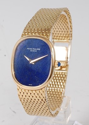 Lot 2310 - A Patek Philippe 18ct gold 'Golden Ellipse'...