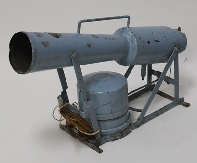 Lot 409 - * A blue painted gas powered bird / pest...