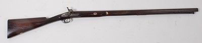 Lot 307 - A 19th century percussion cap sporting gun,...