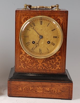 Lot 2463 - A Victorian rosewood and marquetry inlaid...