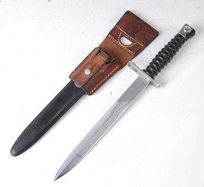 Lot 204 - * A Swiss M1957 S.I.G. bayonet, the 24cm...