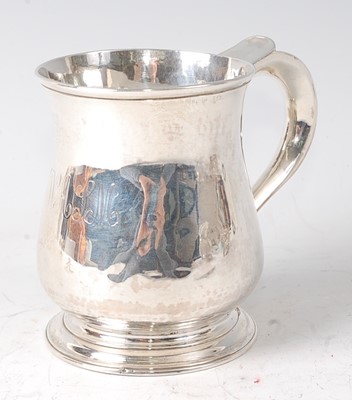 Lot 2132 - An early George II silver bell shaped small...