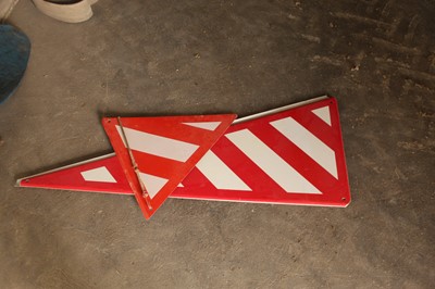 Lot 15 - 2 x Hazard Signs