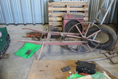 Lot 32 - Seed Barrow with Sowing box