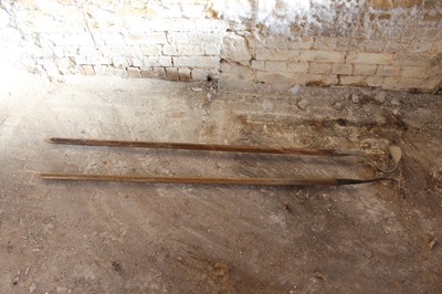 Lot 35 - 2 x Garden Hoes