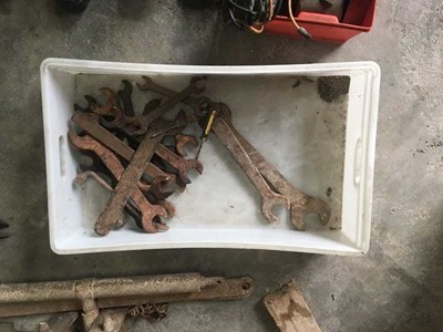 Lot 37 - Qty of Spanners