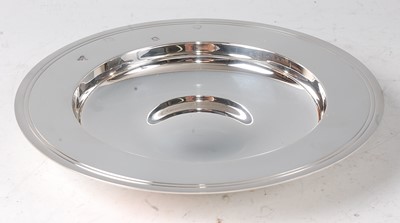 Lot 2143 - A Garrard & Co silver Armada dish, having...