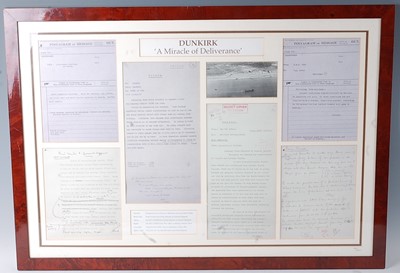 Lot 175 - Dunkirk "A Miracle of Deliverance", a montage...