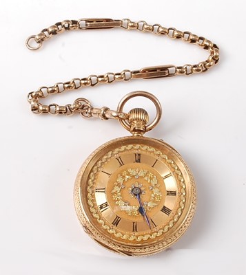 Lot 2298 - W J King of (Kings) Lynn - a lady's 18ct gold...