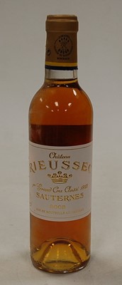 Lot 1175 - Château Rieussec, 2003, Sauternes, three half...