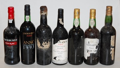 Lot 1296 - Graham's Vintage Port, 1983, one bottle;...