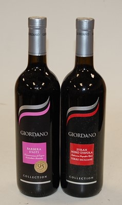 Lot 1100 - Giordano Barbera D'Asti Collection, 2015, six...