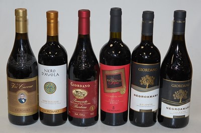 Lot 1104 - Giordano Vei Cavour Vino Rosso NV, four...