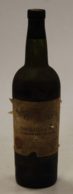Lot 1125 - Château La Fleur, 1938, Saint-Emilion, one...