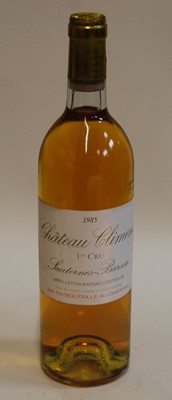 Lot 1191 - Château Climens 1er Cru, 1985,...