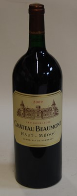 Lot 1133 - Château Beaumont, 2009, Haut-Medoc, two magnums
