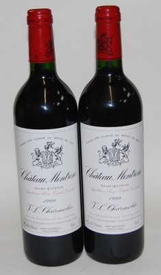 Lot 1134 - Château Montrose, 1999, Saint Estephe, two...