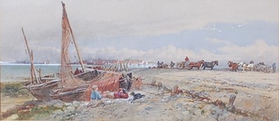 Lot 2407 - Jospeh J Jenkins (1811-1885) - By the river...