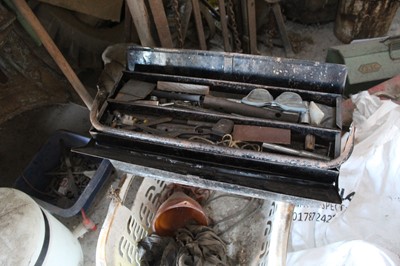 Lot 58 - Toolbox with Assorted Tools