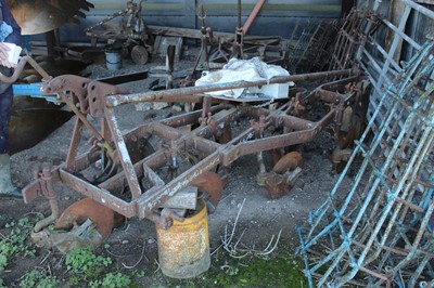Lot 128 - Ransomes 4 Furrow Plough