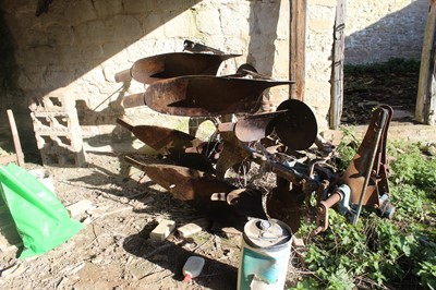 Lot 129 - Ransomes 2 Furrow Plough
