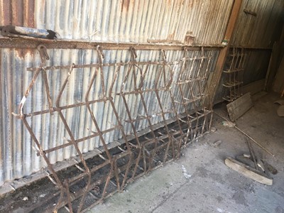 Lot 145 - Four Harrows with Pole