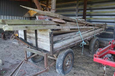 Lot 158 - Flatbed Trailer (14ft x 6ft)