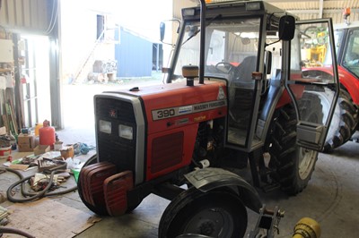 Lot 173 - Massey Ferguson 390 (3674 hours) (1995)