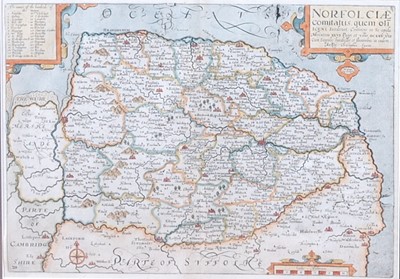 Lot 2422 - Christopher Saxton - Kip - Norfolciae...