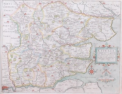 Lot 2426 - Christopher Saxton-Kip - Essexia Comitatus...