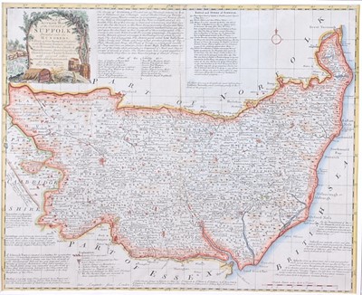 Lot 2423 - Emmanuel Bowen - An Accurate map of the County...