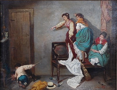 Lot 2442 - J Peretti (?) - Catch that mouse! interior...
