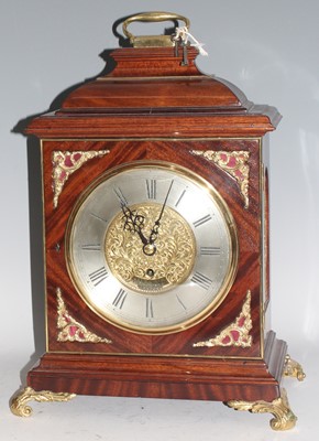 Lot 2459 - A mahogany and gilt metal mounted bracket...