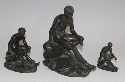 Lot 2335 - A graduated set of three late 19th century...